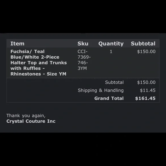 Competition Dance Jazz Costume - Picture 13 of 13